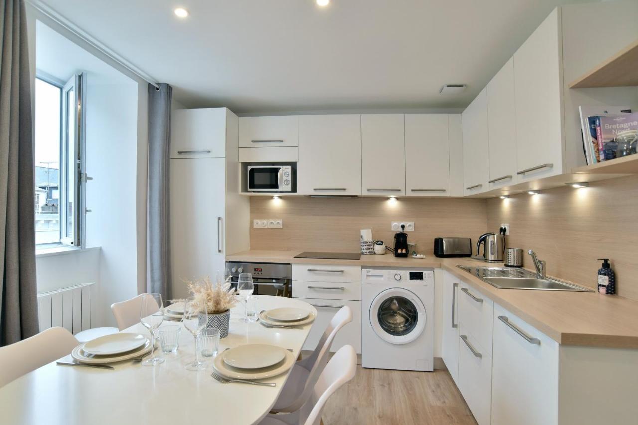 L'Amanyn - Appartement Proche Plage Dinard Bagian luar foto