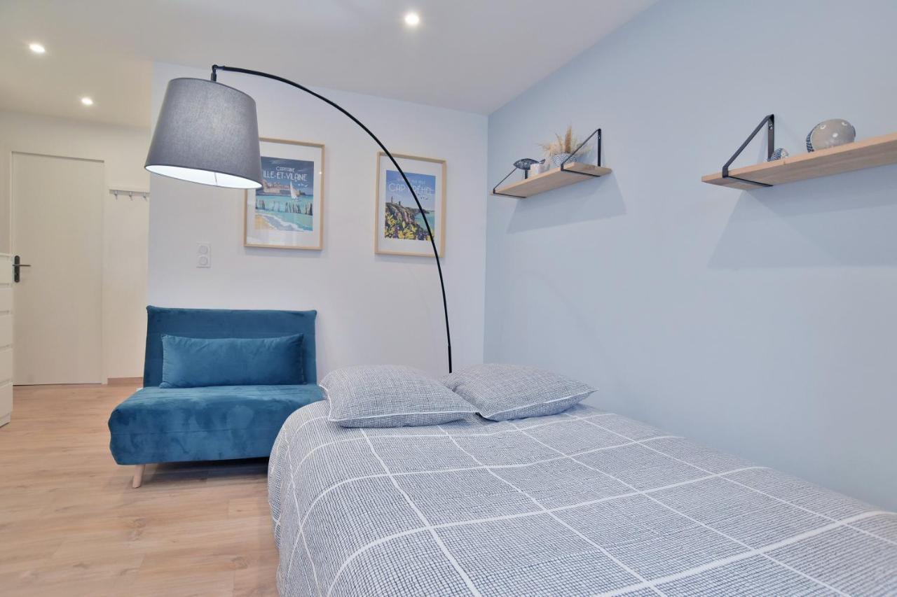 L'Amanyn - Appartement Proche Plage Dinard Bagian luar foto